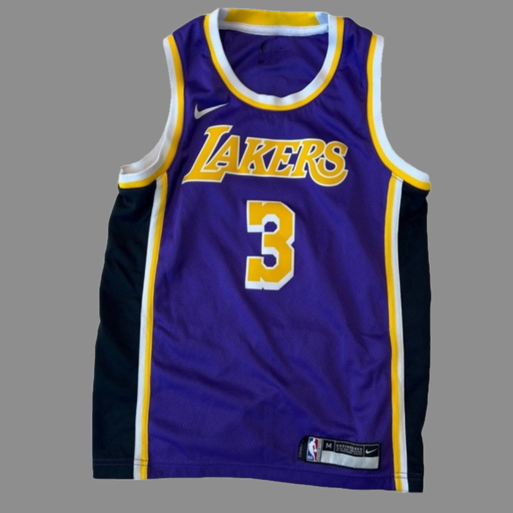 Anthony Davis Los Angeles Lakers Nike Swingman Basketball Jersey